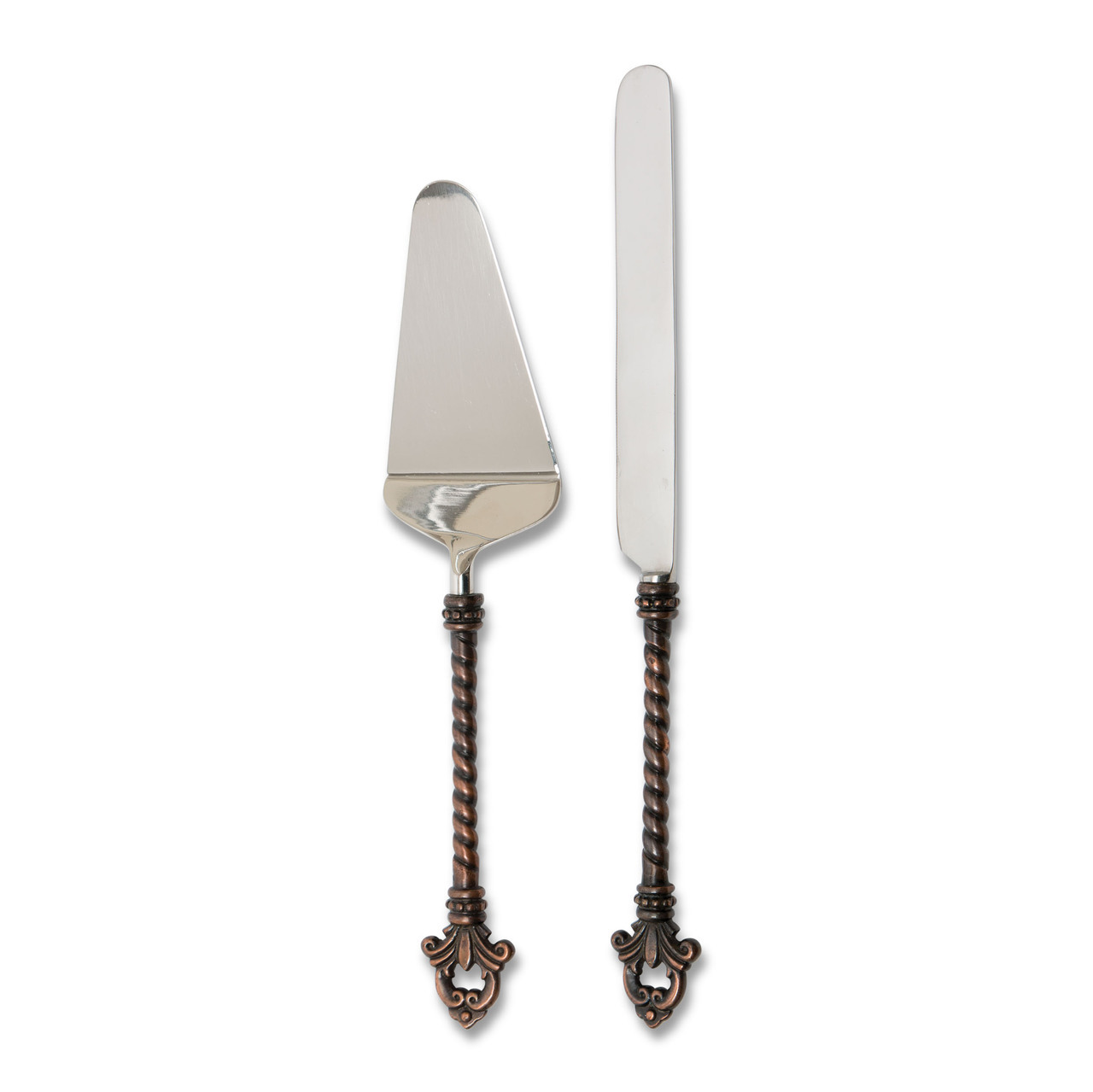 GG Acanthus Leaf collection 2pc Cake Server Set