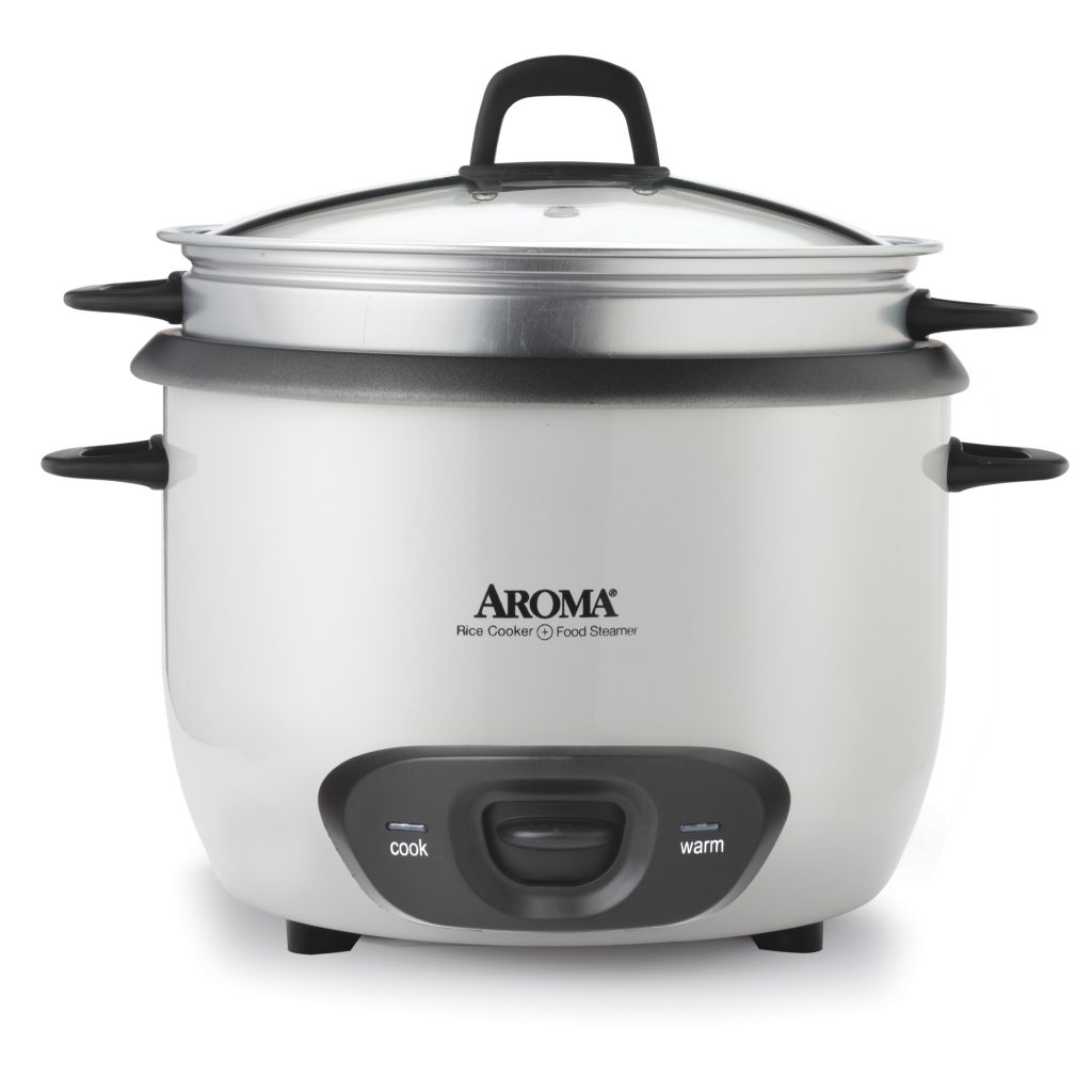 Aroma ARC-743-1NG 6-Cup Pot Style Rice Cooker, White – Monalisa Sanders